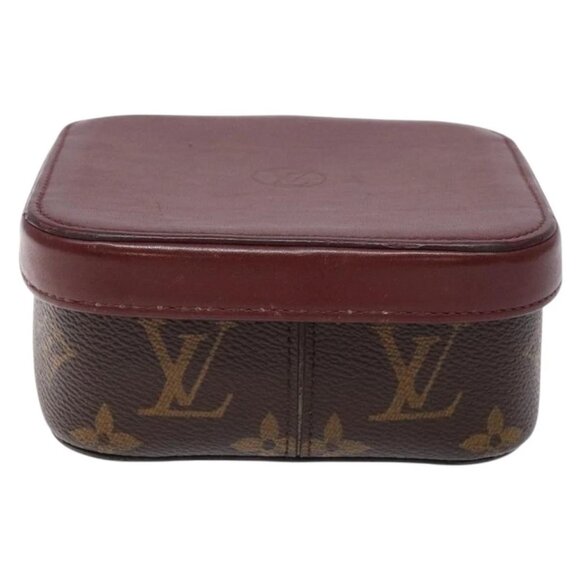 LOUIS VUITTON Monogram Boite Camille MM Jewelry Box Brown GI0019 LV Auth 133672 - Picture 12 of 16
